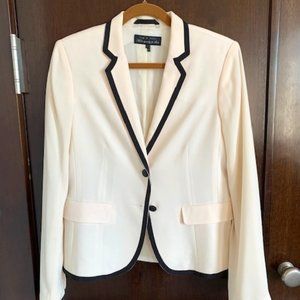 rag & bone Cream Tuxedo jacket Size 10